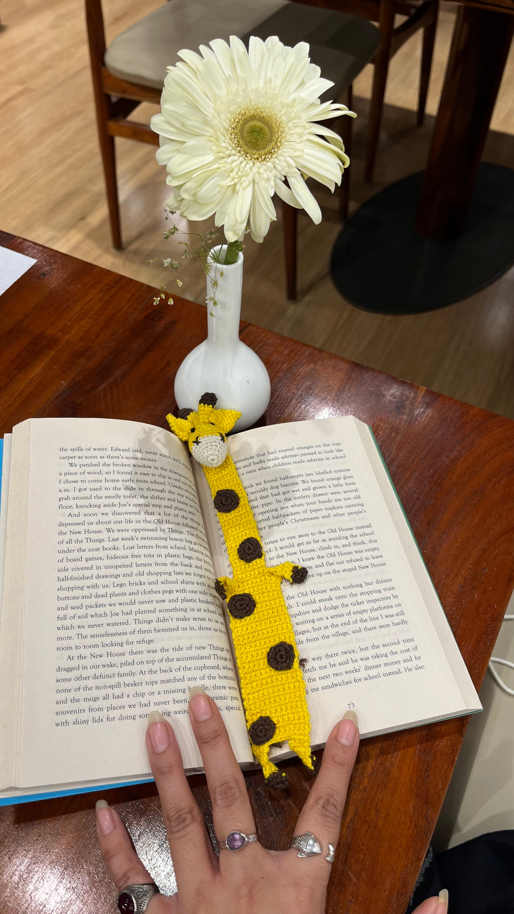 Little Giraffe Bookmark