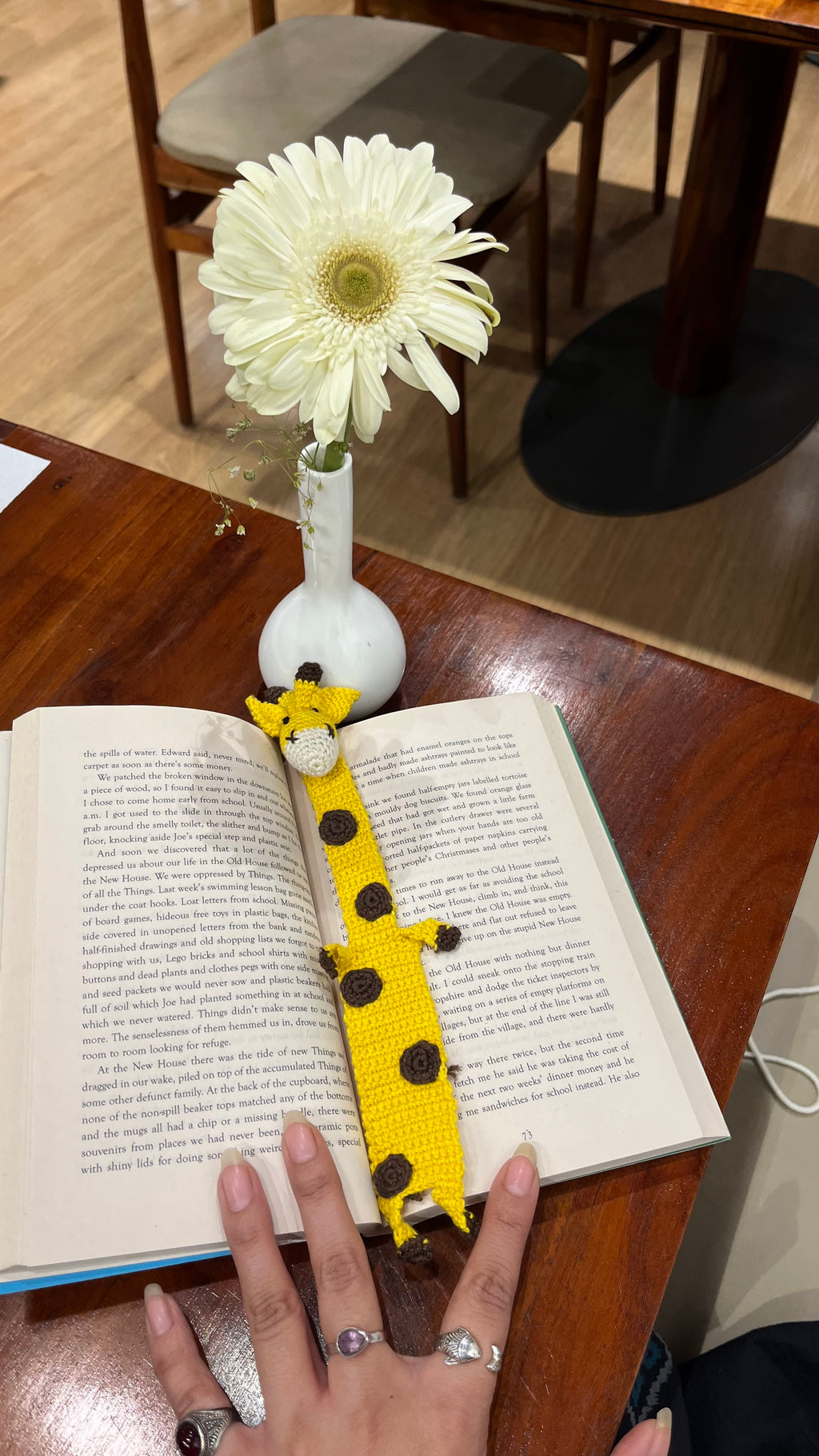 Little Giraffe Bookmark