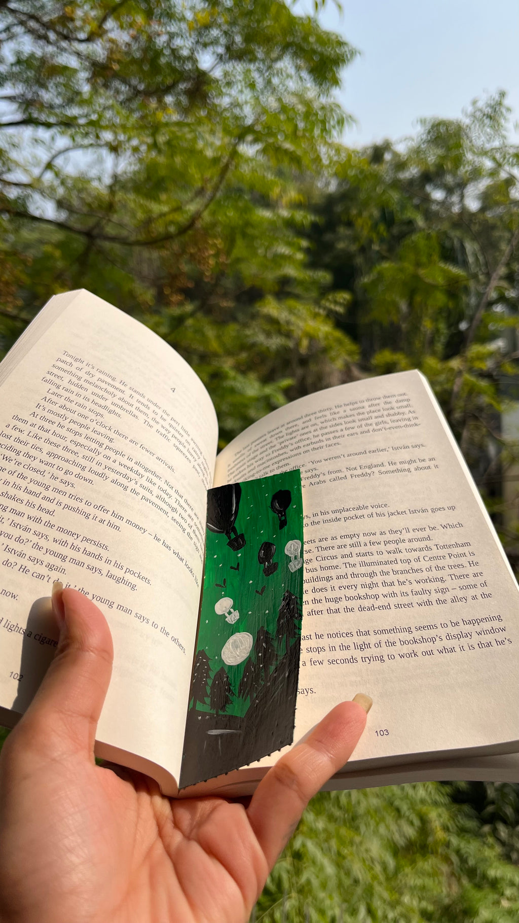 Dreamy Night Bookmark