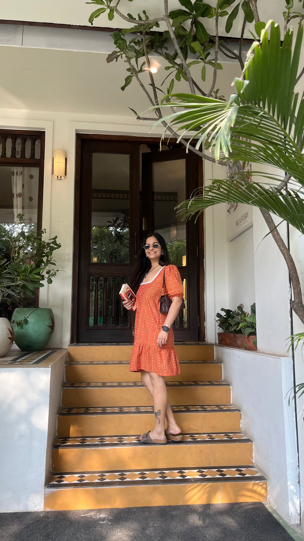 Minimalist Citrus Dress