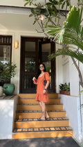 Minimalist Citrus Dress