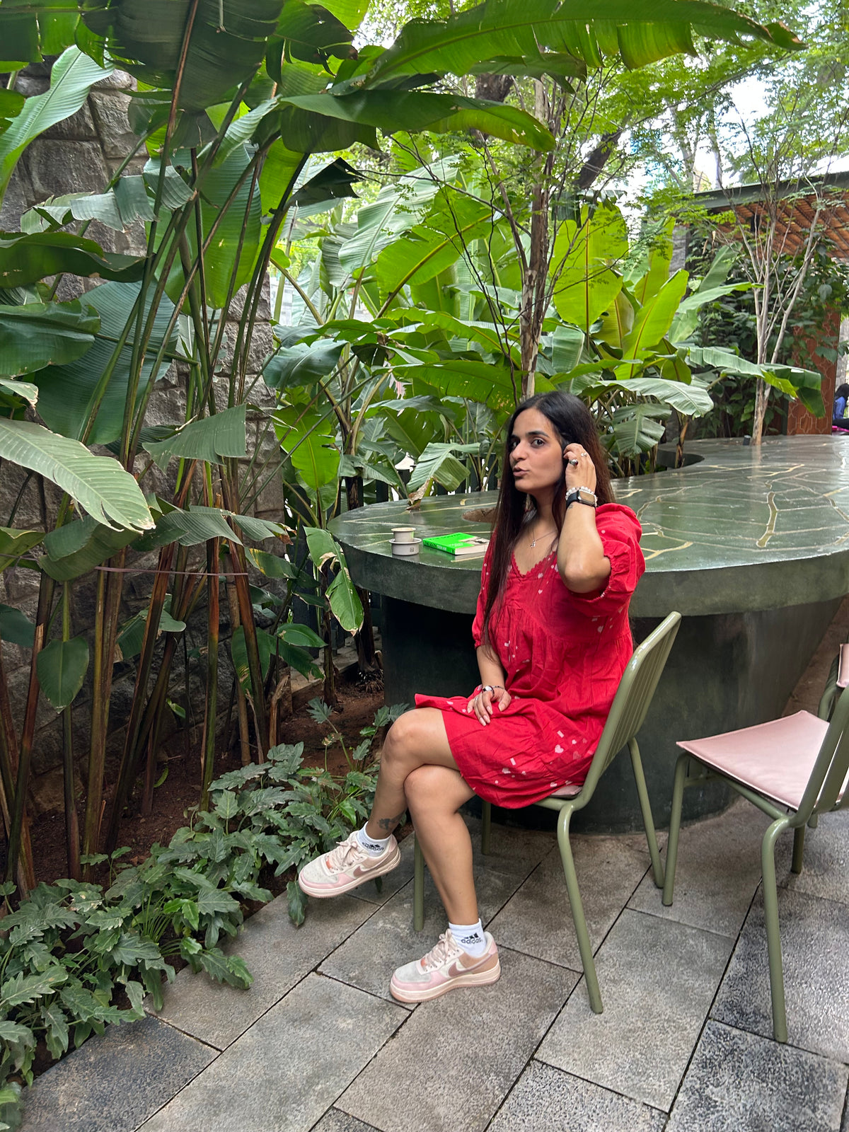 Little Heart Red Dress