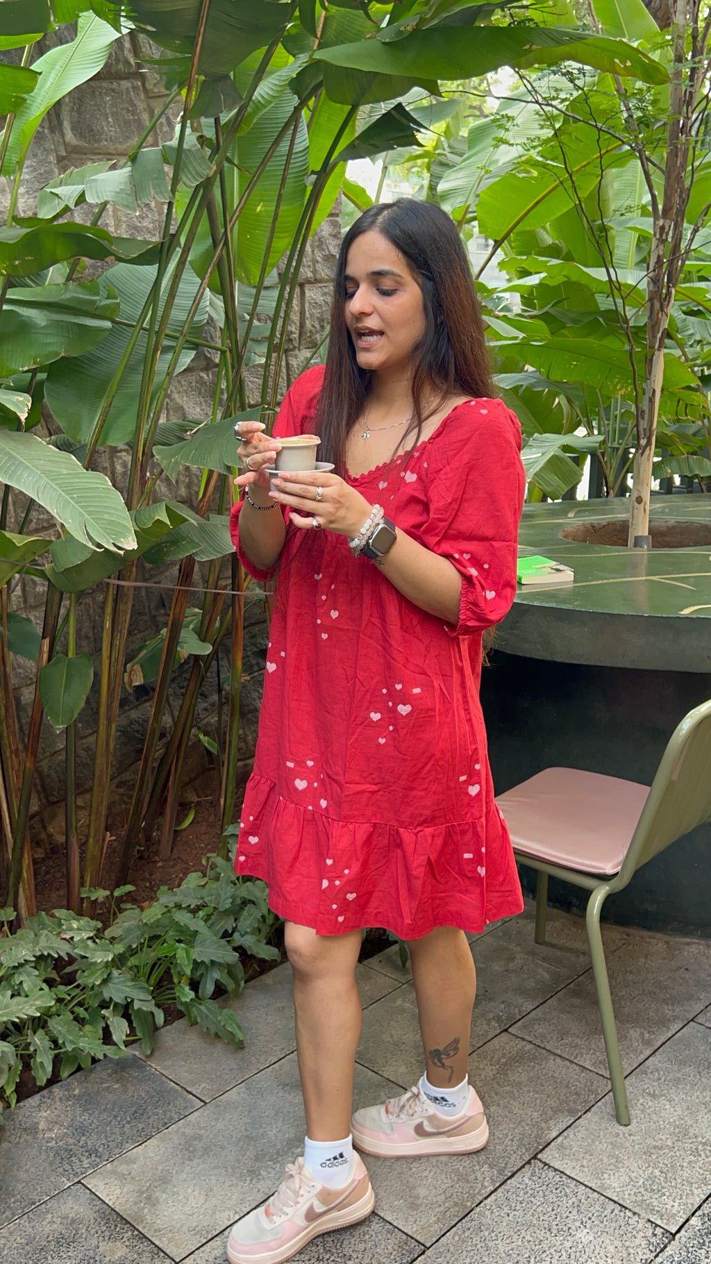 Little Heart Red Dress